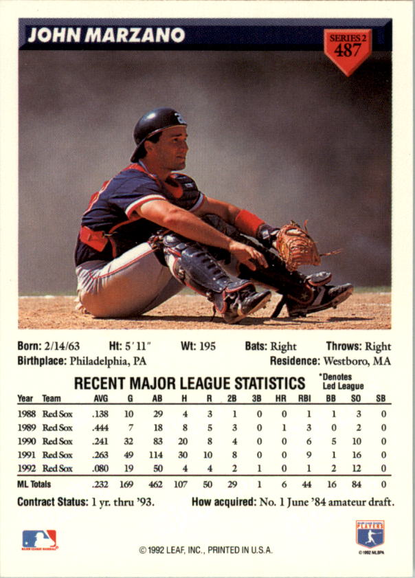 B1980- 1993 Donruss Baseball Cards 251-500 +Rookies -You Pick- 15+ FREE US SHIP - Picture 461 of 485