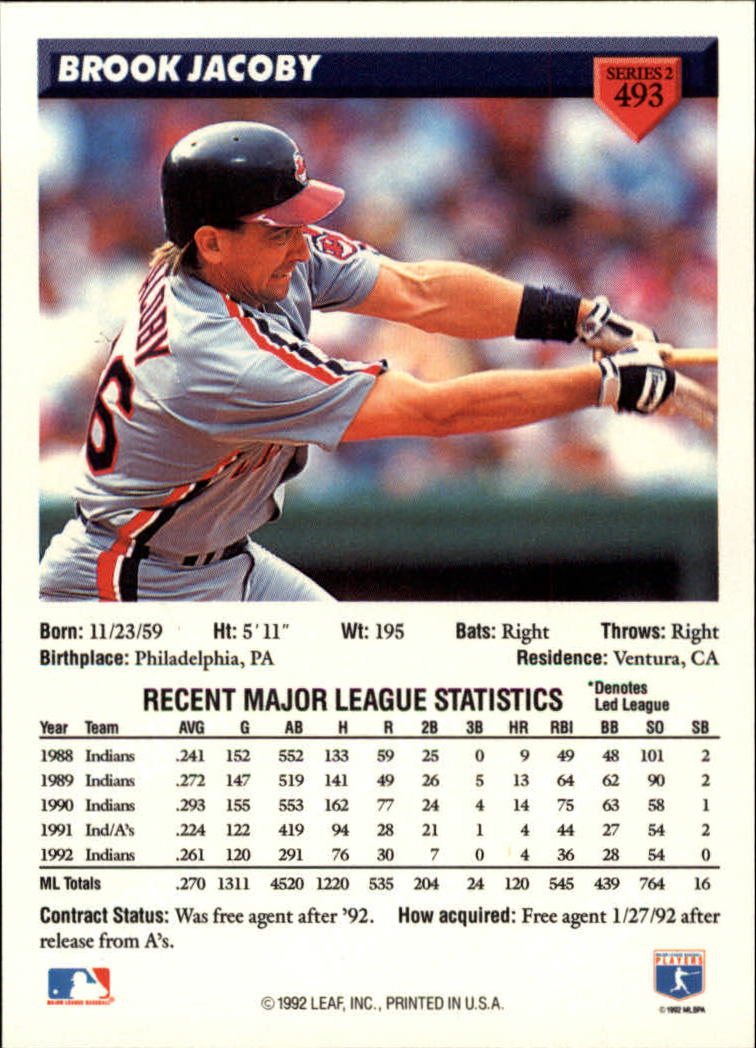 B1980- 1993 Donruss Baseball Cards 251-500 +Rookies -You Pick- 15+ FREE US SHIP - Picture 473 of 485