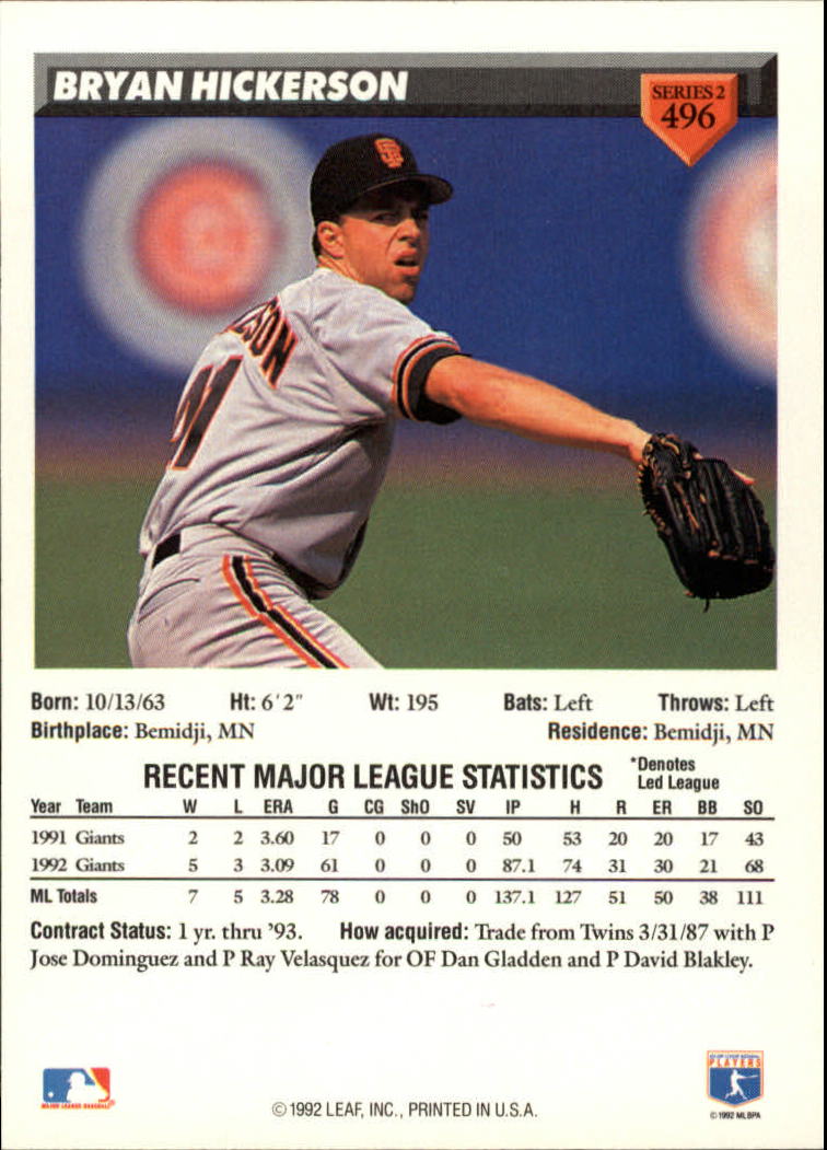B1980- 1993 Donruss Baseball Cards 251-500 +Rookies -You Pick- 15+ FREE US SHIP - Picture 479 of 485