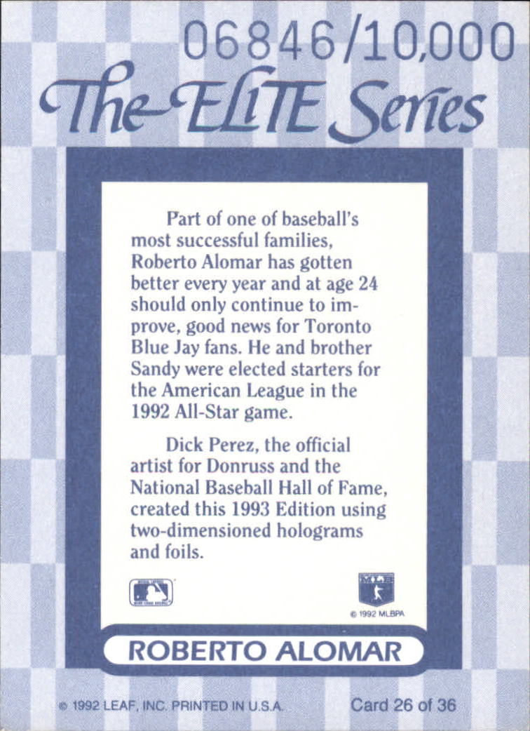 1993 Donruss Elite #S3 Will Clark AU/5000 - - Autograph Card