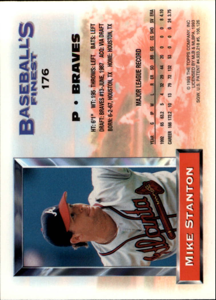 A6559- 1993 Feinstes Baseball Card # S 1-199 + Rookies -du Pick- 15 + Kostenlose - Bild 305 von 351