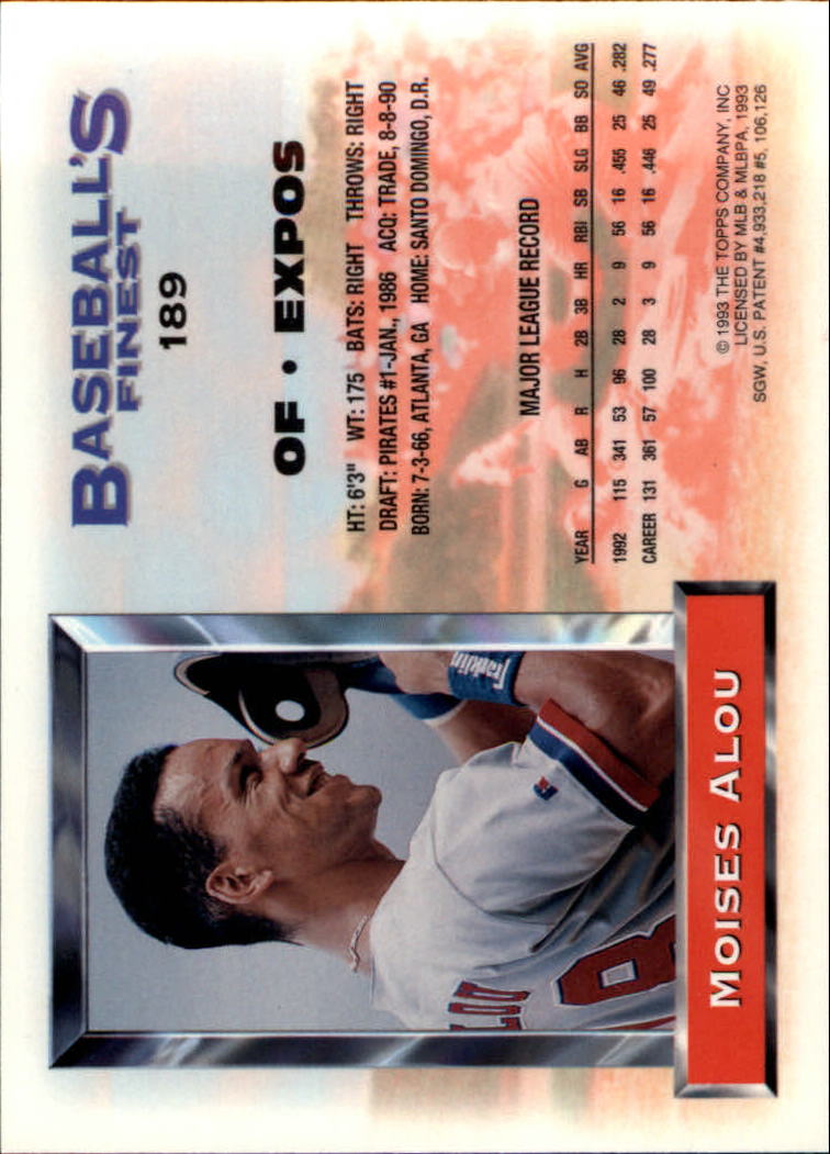 A6559- 1993 Feinstes Baseball Card # S 1-199 + Rookies -du Pick- 15 + Kostenlose - Bild 331 von 351