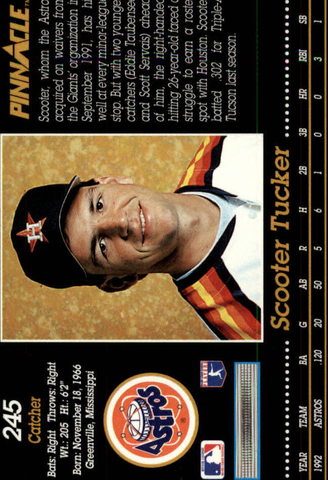 1993 Pinnacle (Score) Baseball "Main Set" Base Cards #201 to #400 - Picture 91 of 401