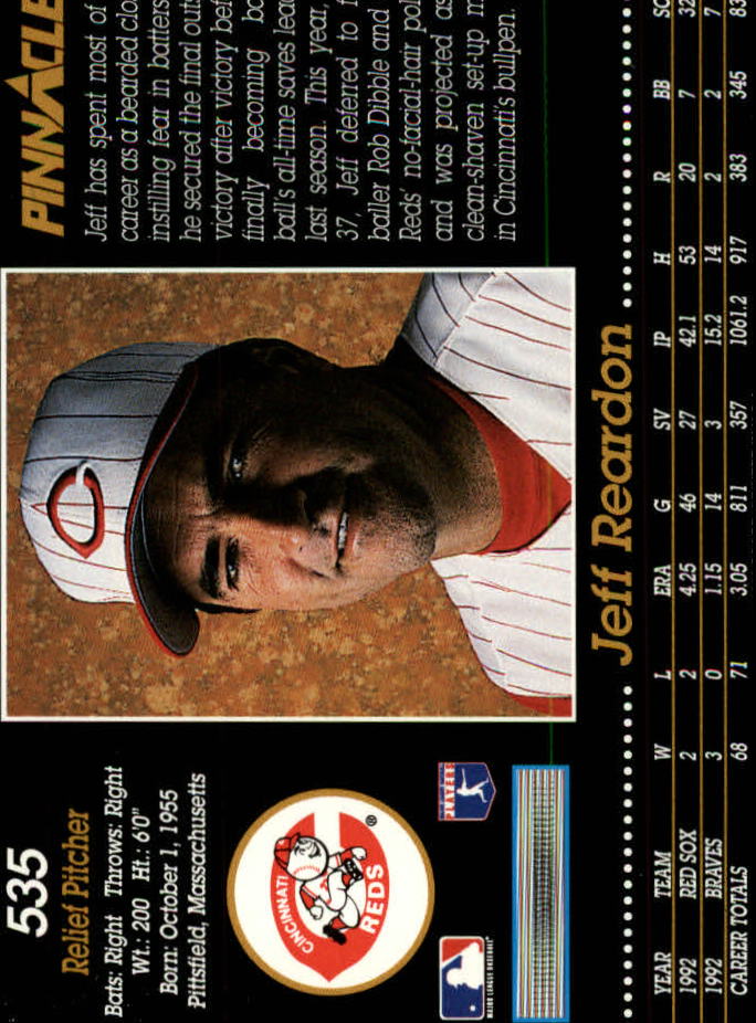 Sports Card Back