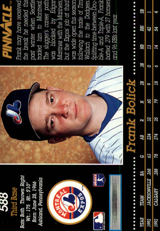 1993 Pinnacle - Rookie Prospect #263 Bien Figueroa