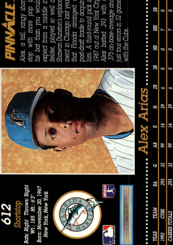 1993 Pinnacle Baseball (Pick Card From List 263-618) C85 07-24 - Picture 199 of 203