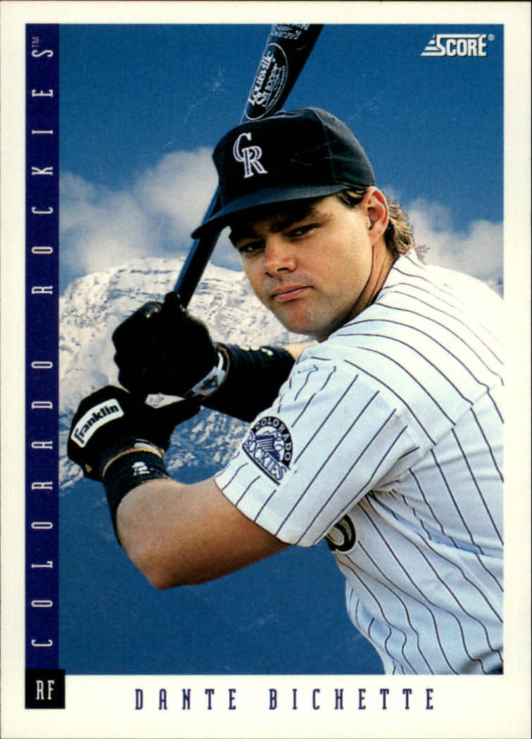 Dante Bichette - Rockies #25 Score 1997 Baseball Trading Card