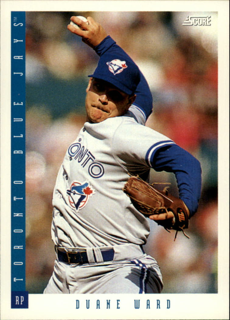 1993 Score #436 Duane Ward - NM-MT