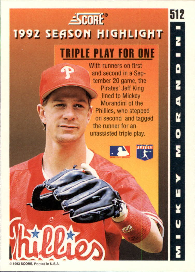 Buy Mickey Morandini Cards Online  Mickey Morandini Baseball Price Guide -  Beckett