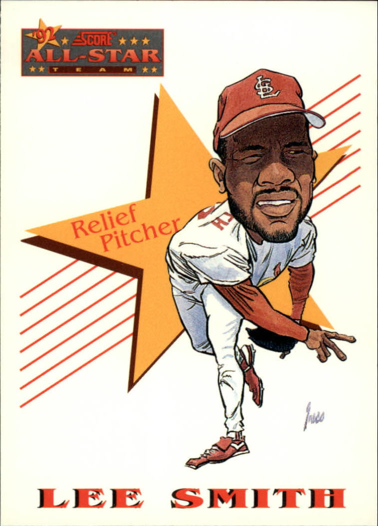 1993 Score St. Louis Cardinals Baseball Card #529 Lee Smith AS | eBay