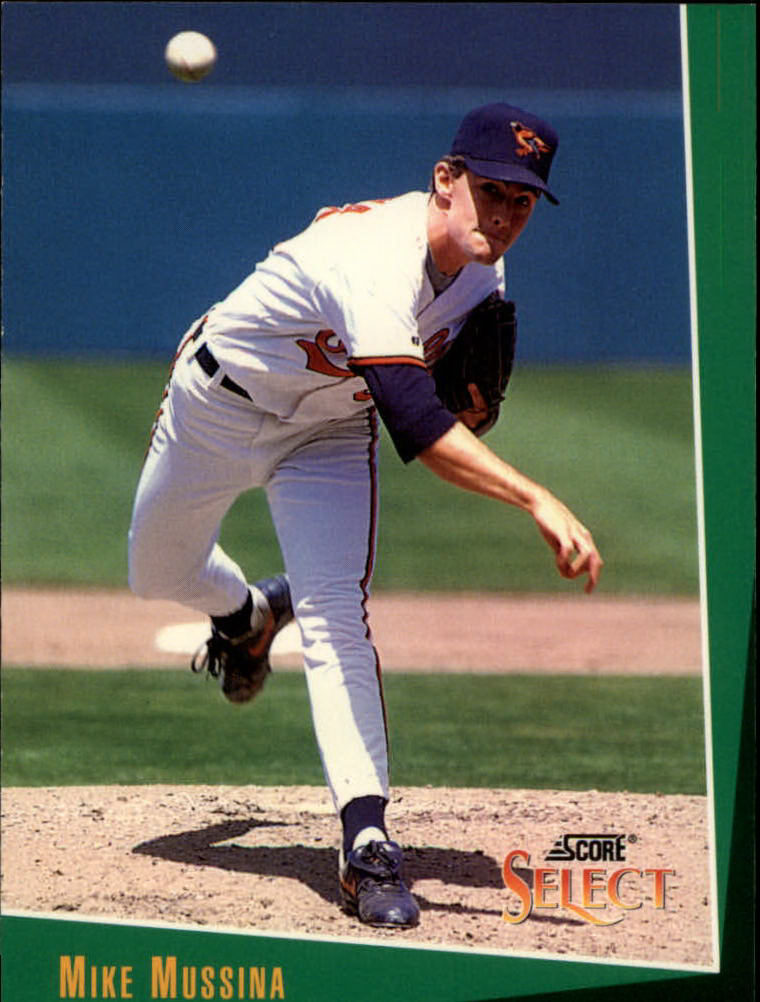 1993 Select #92 Mike Mussina