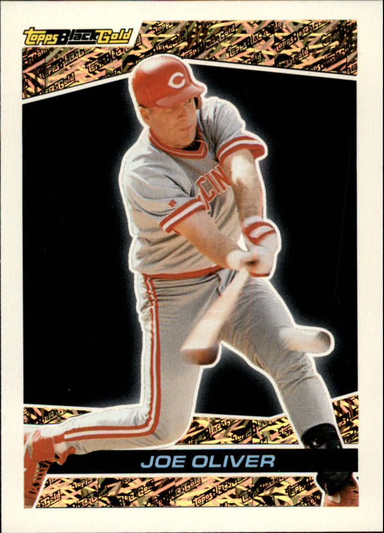  1990 Donruss #586 Joe Oliver Cincinnati Reds Baseball