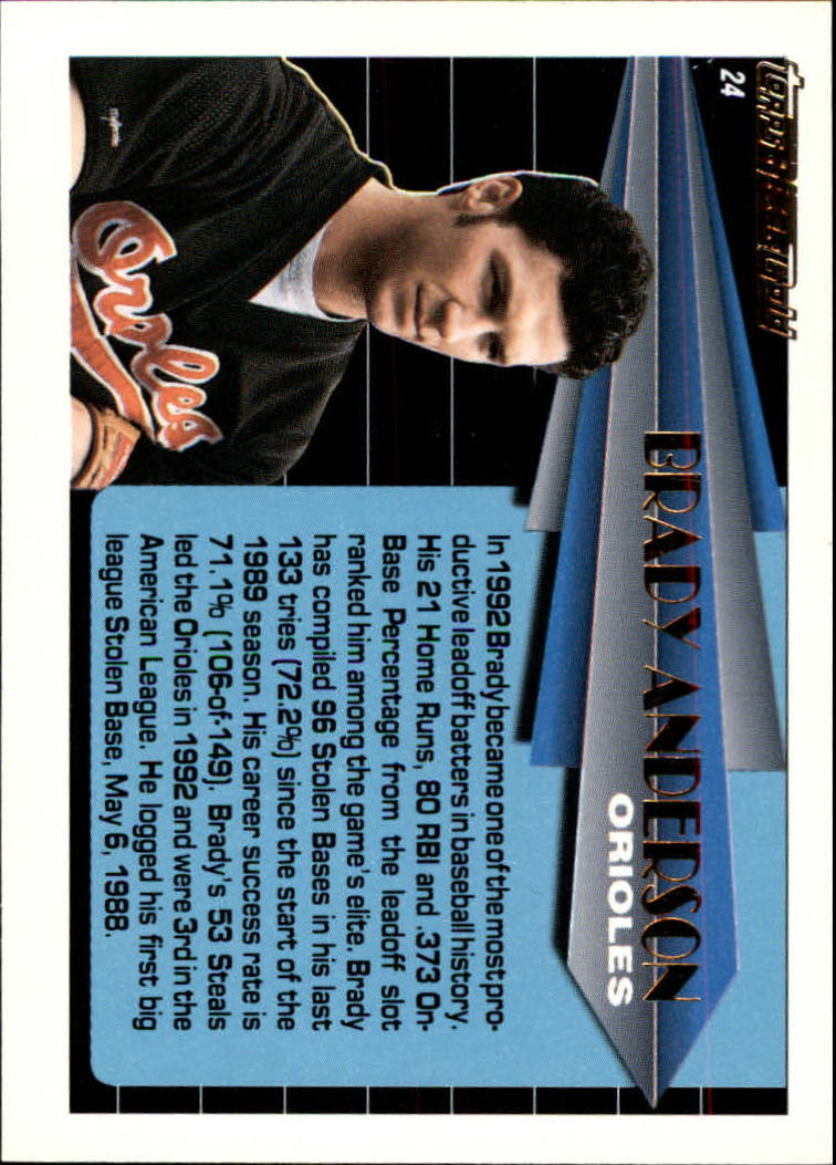 1993 Topps Black Gold Baseball Singles - You Choose - Picture 42 of 77