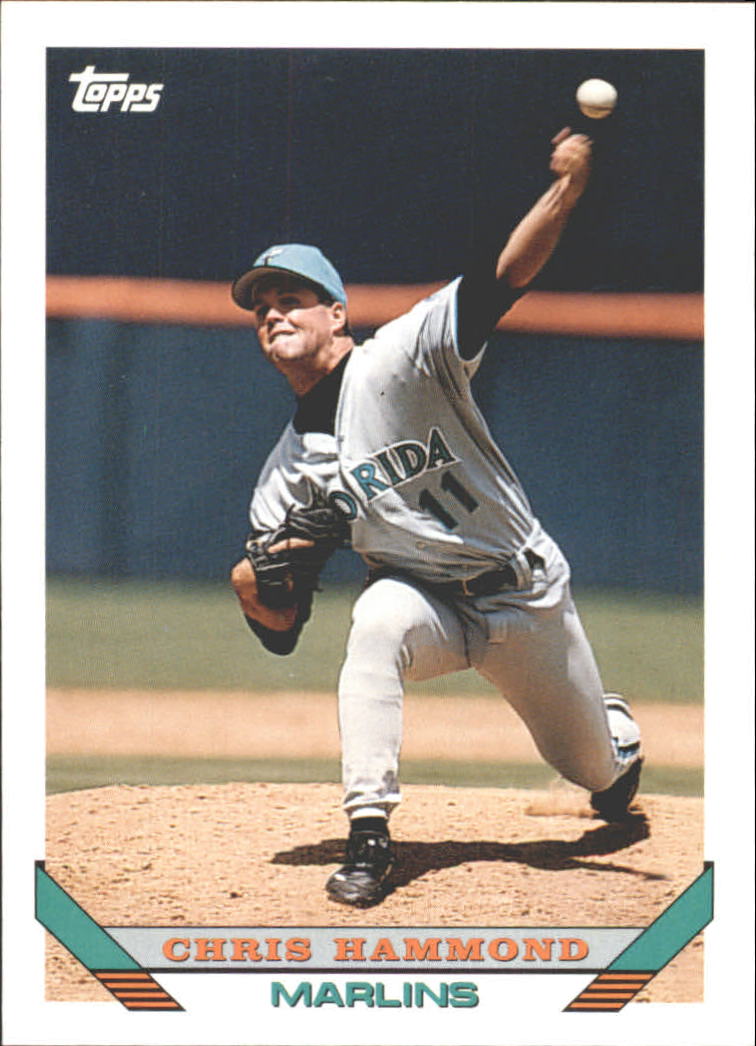 Chris Hammond 1995 Upper Deck #354 Florida Marlins Baseball Card