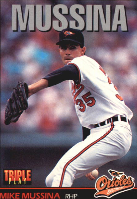 1993 Triple Play #13 Mike Mussina