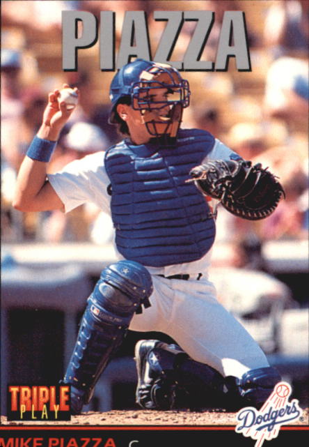 1993 Triple Play #55 Mike Piazza