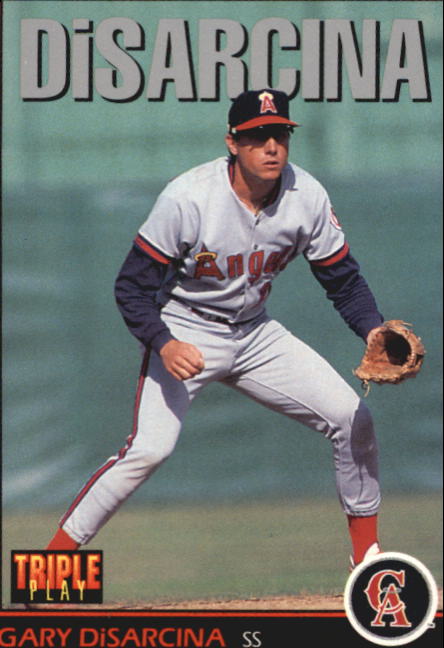 1993 Triple Play #58 Gary DiSarcina - NM-MT