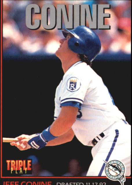 1993 Triple Play #93 Jeff Conine