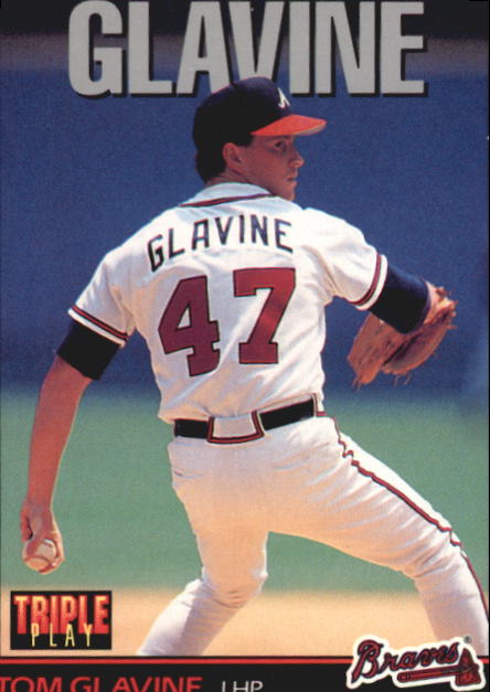 1993 Triple Play #117 Tom Glavine