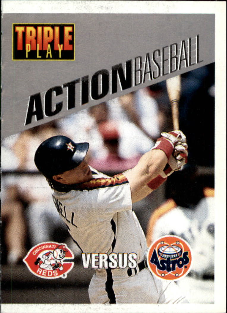 1993 Triple Play Action #12 Jeff Bagwell