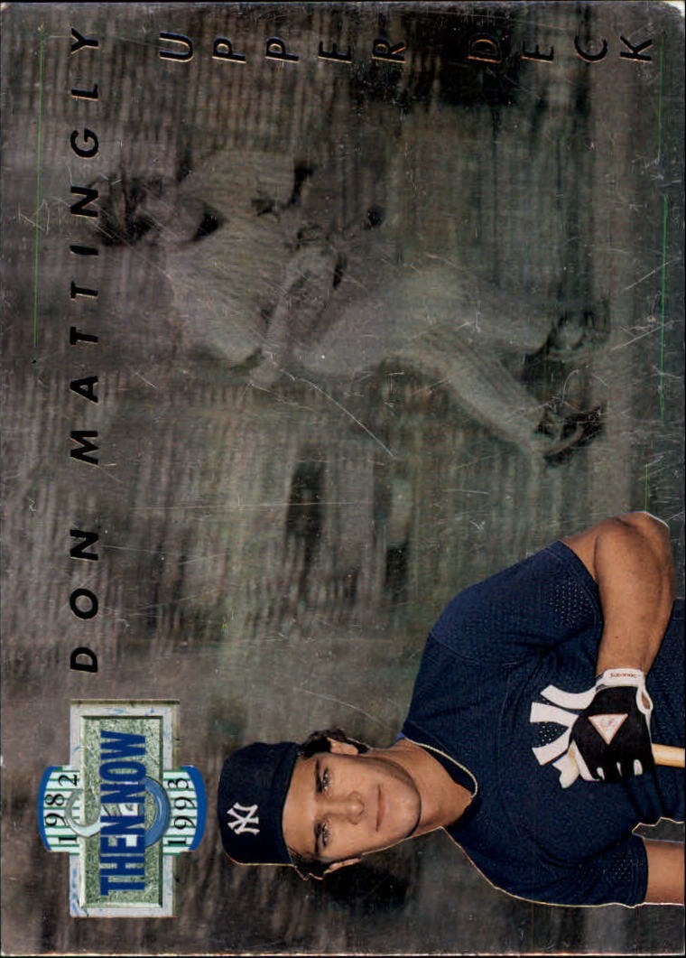 1993 Upper Deck Then And Now #TN13 Don Mattingly