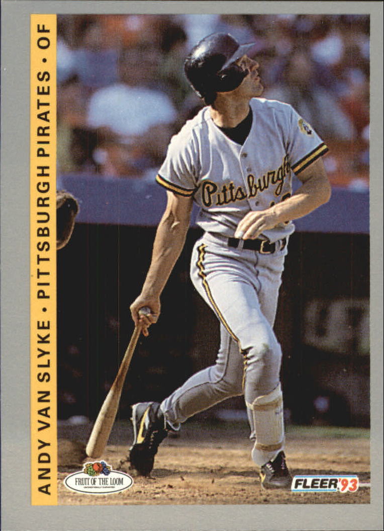 1993 Fleer Fruit of the Loom #62 Andy Van Slyke - NM-MT | eBay