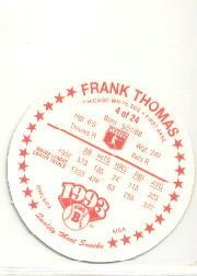 1993 King B Discs #4 Frank Thomas back image