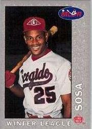 1993 Lime Rock Dominican Winter Baseball #31 Samuel Sosa