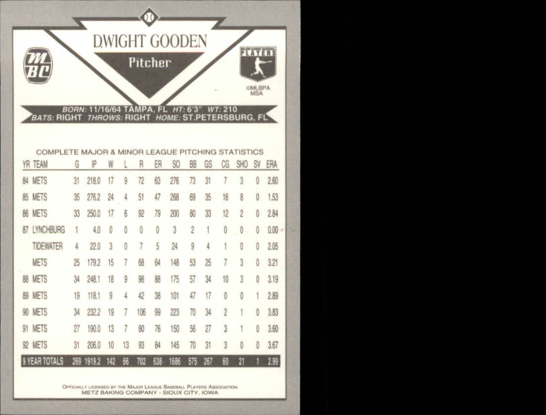 B6767- 1993 Metz Backen Baseball Card # S 1-40 -du Pick- 15 + Gratis US Schiff - Bild 13 von 69
