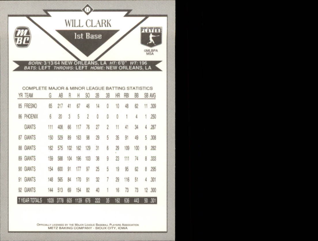 B6767- 1993 Metz Backen Baseball Card # S 1-40 -du Pick- 15 + Gratis US Schiff - Bild 41 von 69