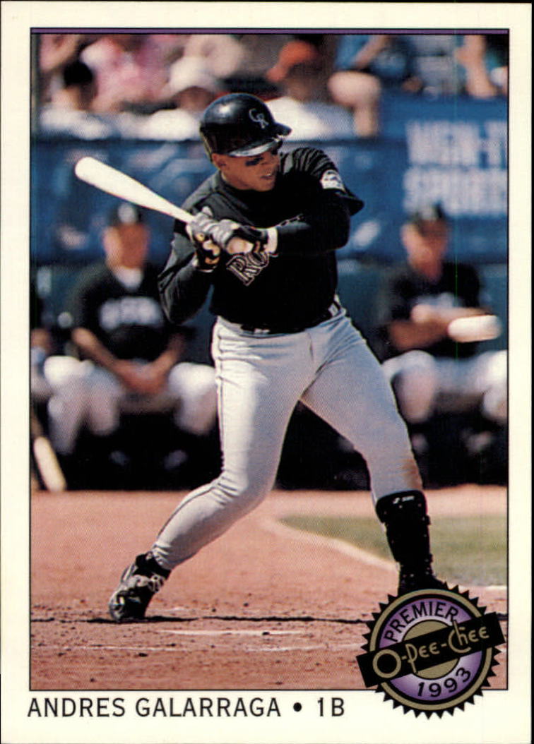  1993 Pinnacle #434 Andres Galarraga NM-MT Colorado