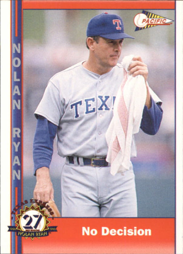 B0694- 1993 Pacific Ryan Nolan 27th Season BB 1-250 -You Pick- 15+ FREE US SHIP - Picture 441 of 488