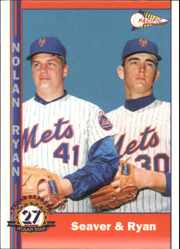 1993 Pacific Baseball---Nolan Ryan---Advil Packs---Lot Of 10---2 Cards/Pack 