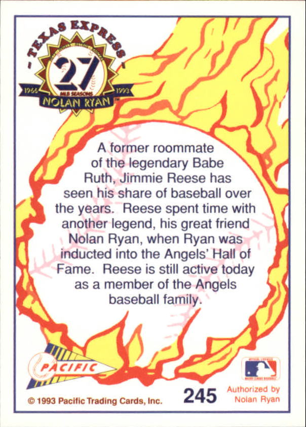 B0694- 1993 Pacific Ryan Nolan 27th Season BB 1-250 -You Pick- 15+ FREE US SHIP - Picture 480 of 488