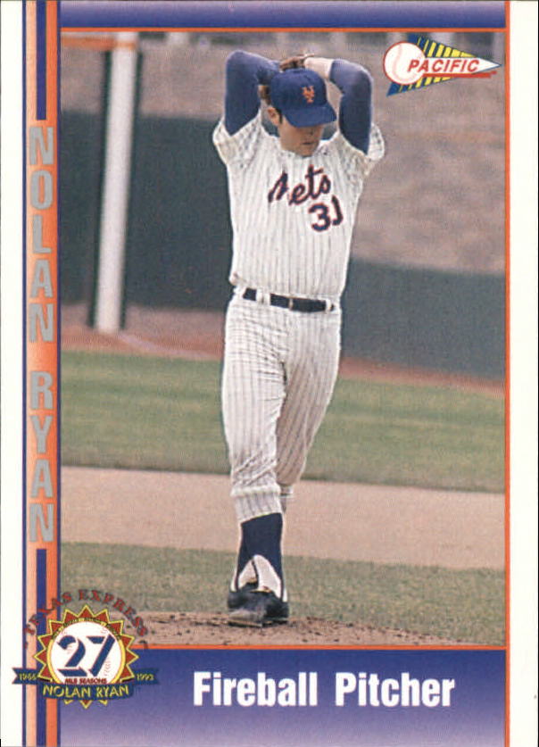 B0694- 1993 Pacific Ryan Nolan 27th Season BB 1-250 -You Pick- 15+ FREE US SHIP - Picture 10 of 488