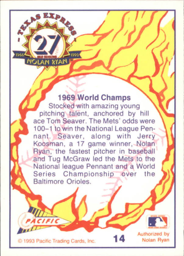 B0694- 1993 Pacific Ryan Nolan 27th Season BB 1-250 -You Pick- 15+ FREE US SHIP - Picture 27 of 488