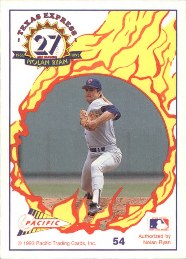 B0694- 1993 Pacific Ryan Nolan 27th Season BB 1-250 -You Pick- 15+ FREE US SHIP - Picture 107 of 488