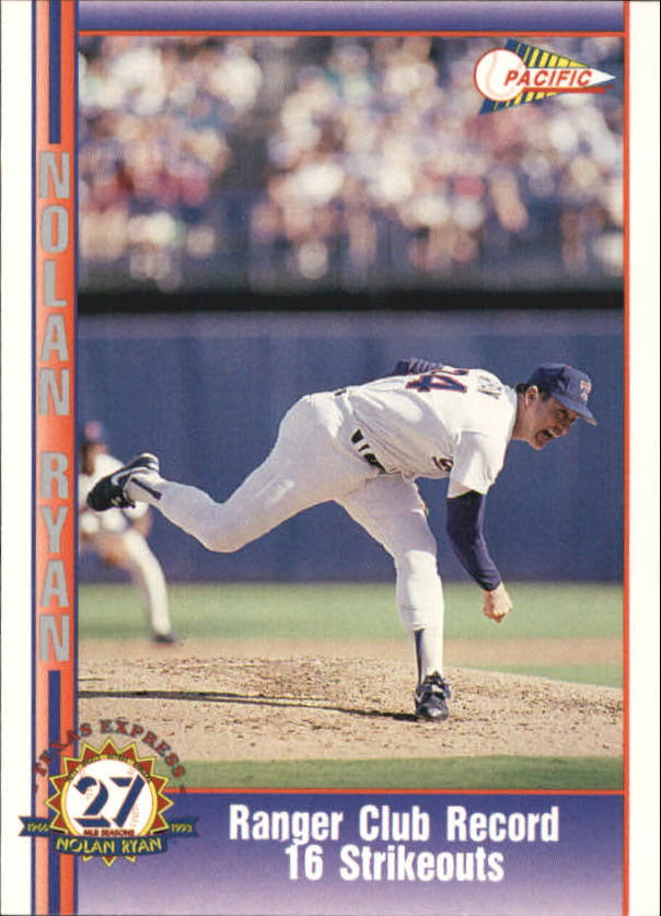 B0694- 1993 Pacific Ryan Nolan 27th Season BB 1-250 -You Pick- 15+ FREE US SHIP - Picture 122 of 488