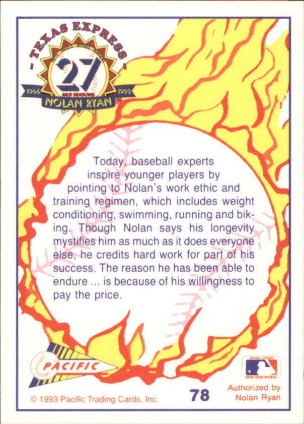 B0694- 1993 Pacific Ryan Nolan 27th Season BB 1-250 -You Pick- 15+ FREE US SHIP - Picture 155 of 488