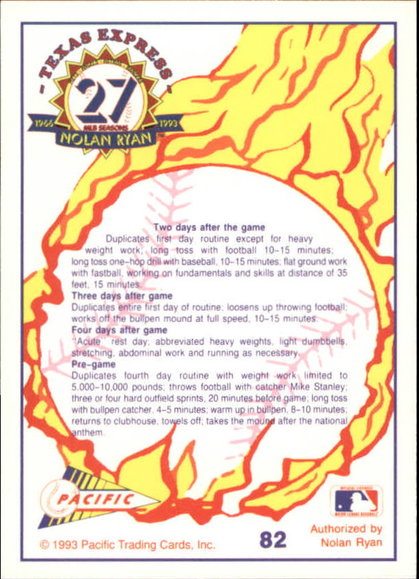 B0694- 1993 Pacific Ryan Nolan 27th Season BB 1-250 -You Pick- 15+ FREE US SHIP - Picture 163 of 488