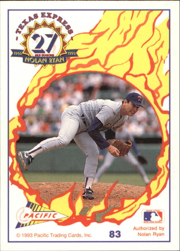 B0694- 1993 Pacific Ryan Nolan 27th Season BB 1-250 -You Pick- 15+ FREE US SHIP - Picture 165 of 488