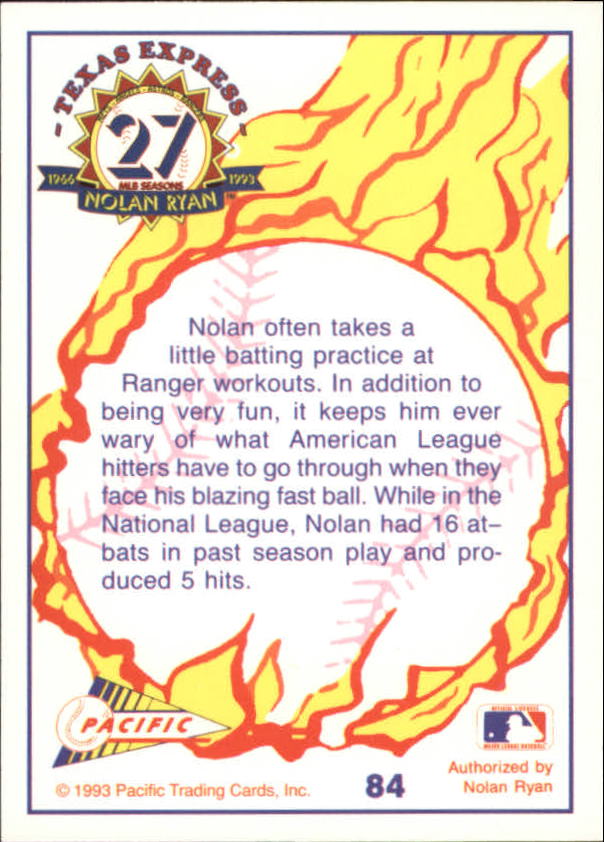 B0694- 1993 Pacific Ryan Nolan 27th Season BB 1-250 -You Pick- 15+ FREE US SHIP - Picture 167 of 488