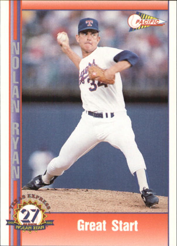 B0694- 1993 Pacific Ryan Nolan 27th Season BB 1-250 -You Pick- 15+ FREE US SHIP - Picture 327 of 488