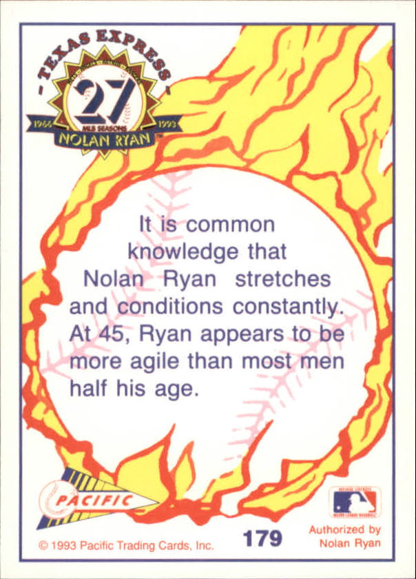 B0694- 1993 Pacific Ryan Nolan 27th Season BB 1-250 -You Pick- 15+ FREE US SHIP - Picture 352 of 488