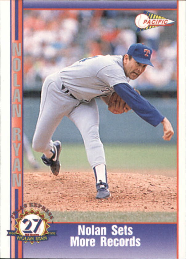 B0694- 1993 Pacific Ryan Nolan 27th Season BB 1-250 -You Pick- 15+ FREE US SHIP - Picture 363 of 488