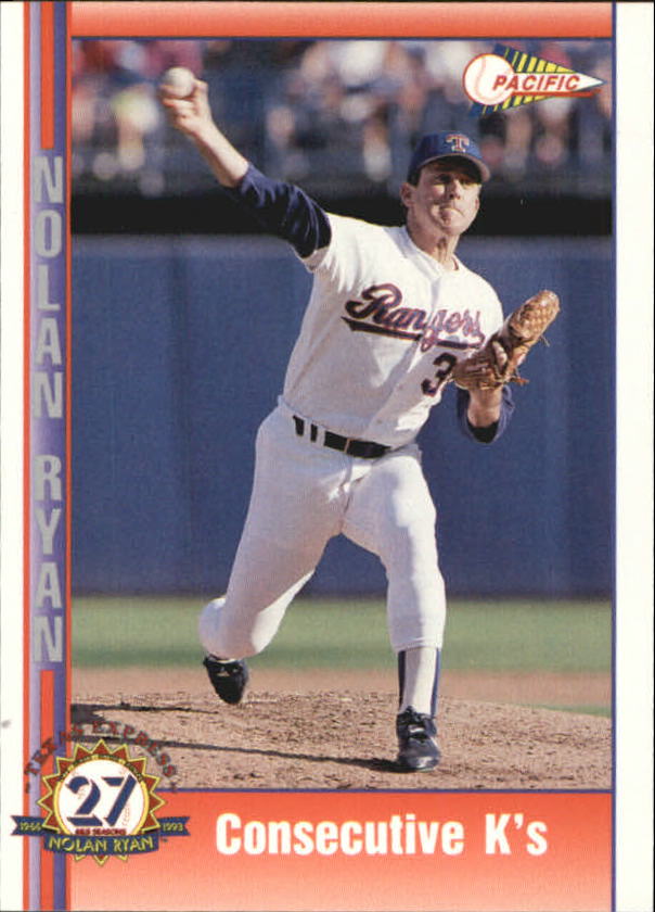 B0694- 1993 Pacific Ryan Nolan 27th Season BB 1-250 -You Pick- 15+ FREE US SHIP - Picture 373 of 488