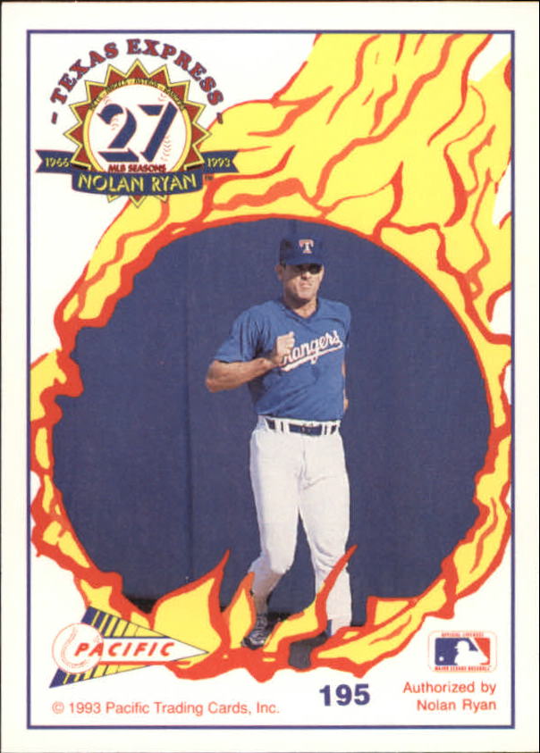 B0694- 1993 Pacific Ryan Nolan 27th Season BB 1-250 -You Pick- 15+ FREE US SHIP - Picture 382 of 488