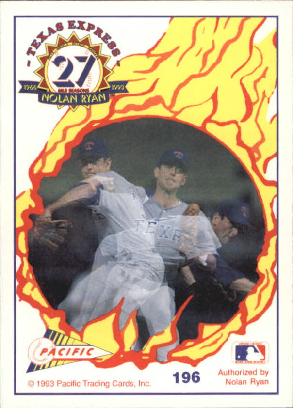 B0694- 1993 Pacific Ryan Nolan 27th Season BB 1-250 -You Pick- 15+ FREE US SHIP - Picture 384 of 488