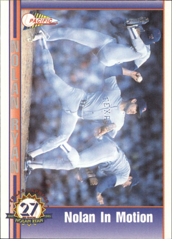 B0694- 1993 Pacific Ryan Nolan 27th Season BB 1-250 -You Pick- 15+ FREE US SHIP - Picture 383 of 488