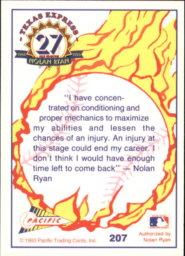 B0694- 1993 Pacific Ryan Nolan 27th Season BB 1-250 -You Pick- 15+ FREE US SHIP - Picture 406 of 488
